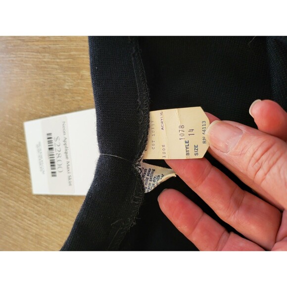 Vintage 60'/70's Unlabeled Neon Applique Maxi Shirt Women's - Picture 9 of 11